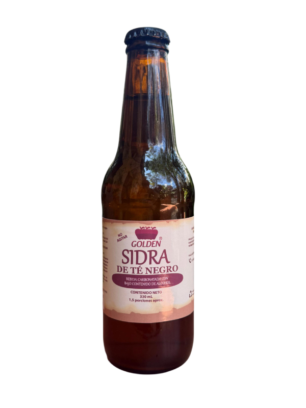 Proyecto nuevo (8) Sidra de Té Negro Carbonatada ( 330 ml ) - Imagen 1